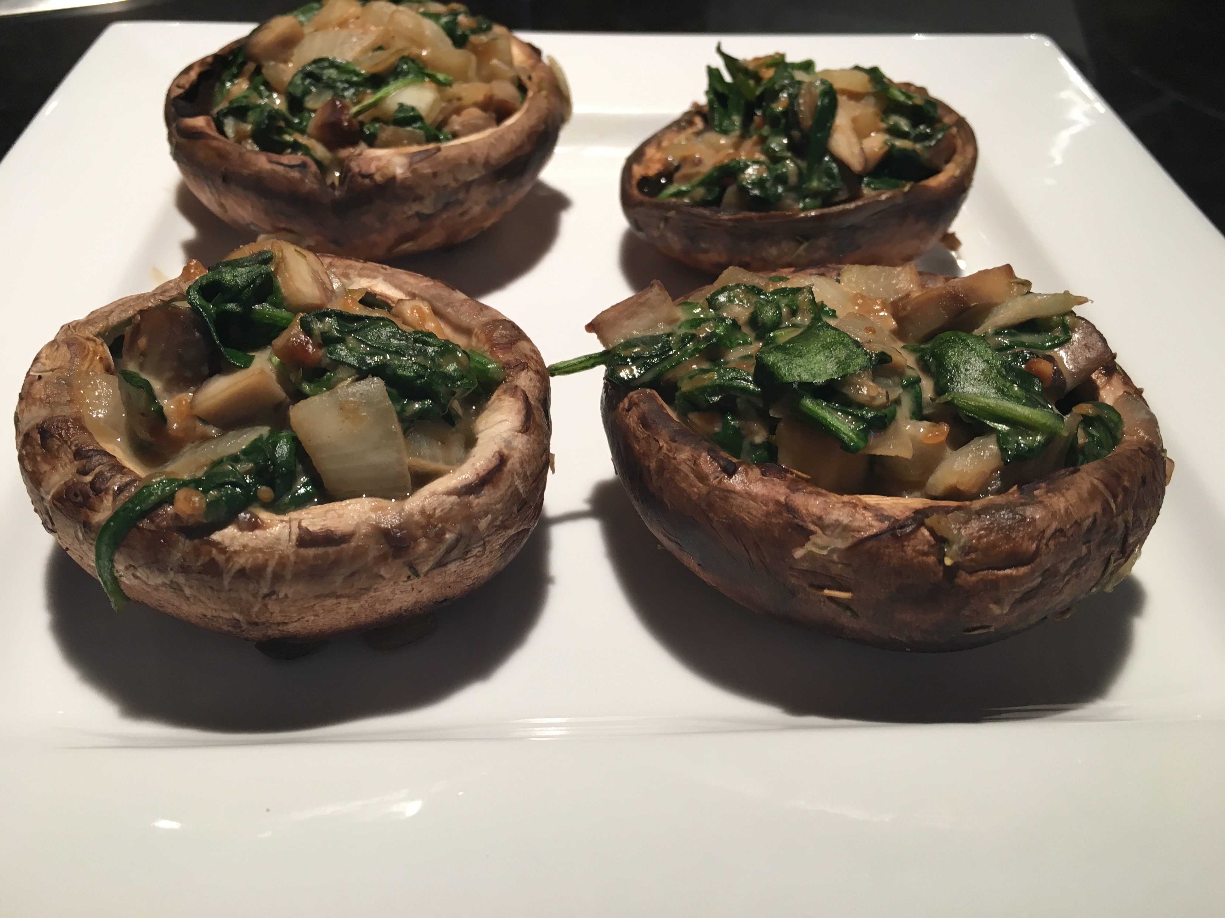 spinach stuffed mushrooms recipe